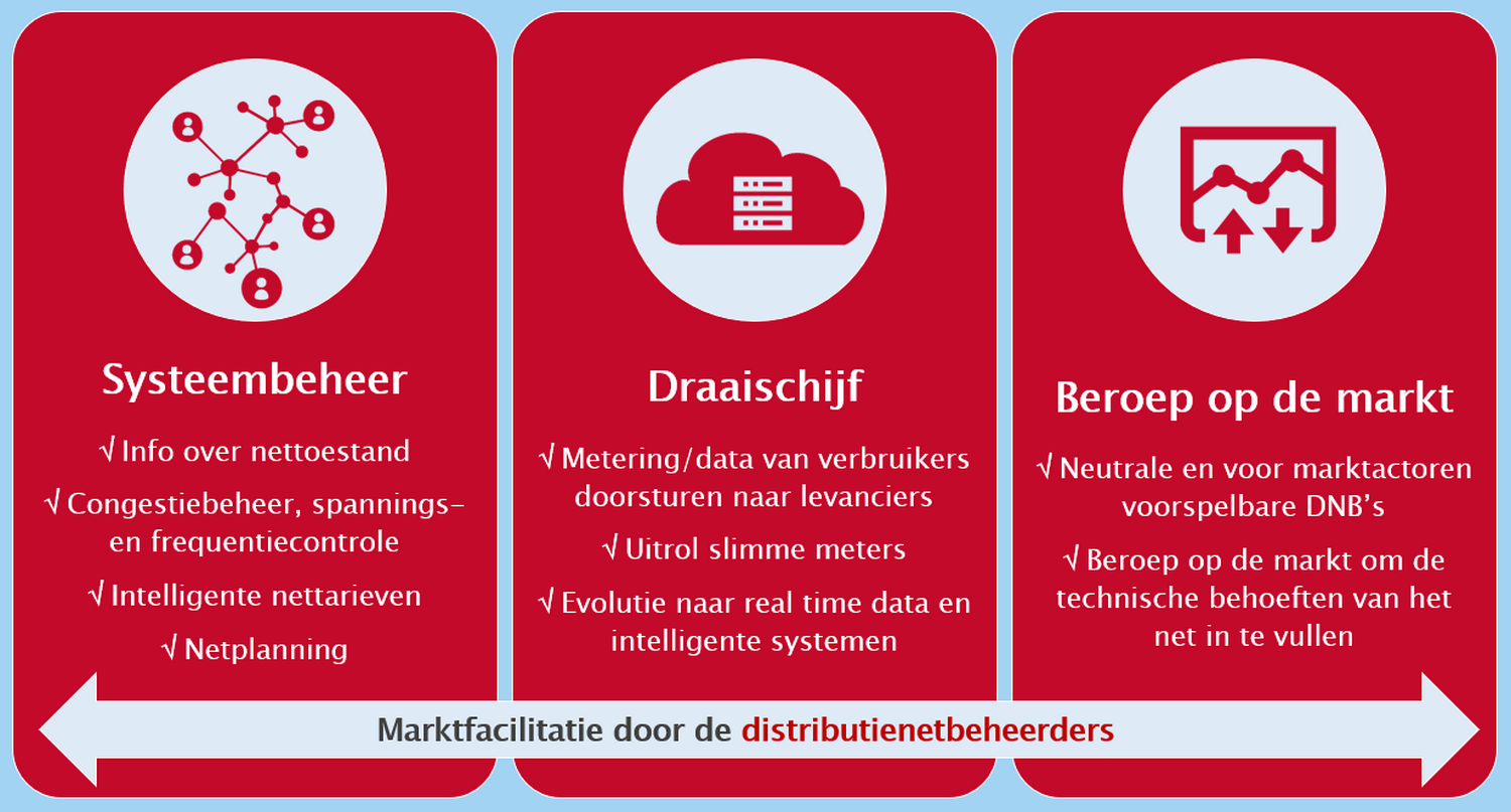 rol van de netbeheerders